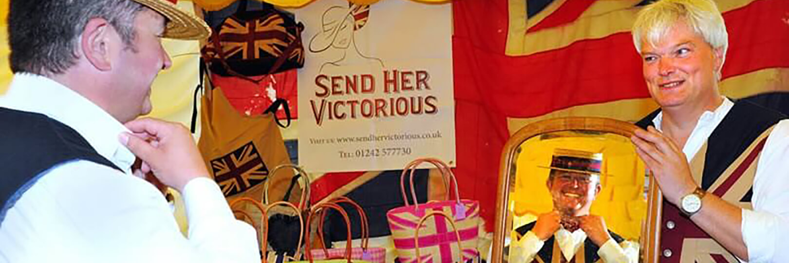 Send Her Victorious Stall