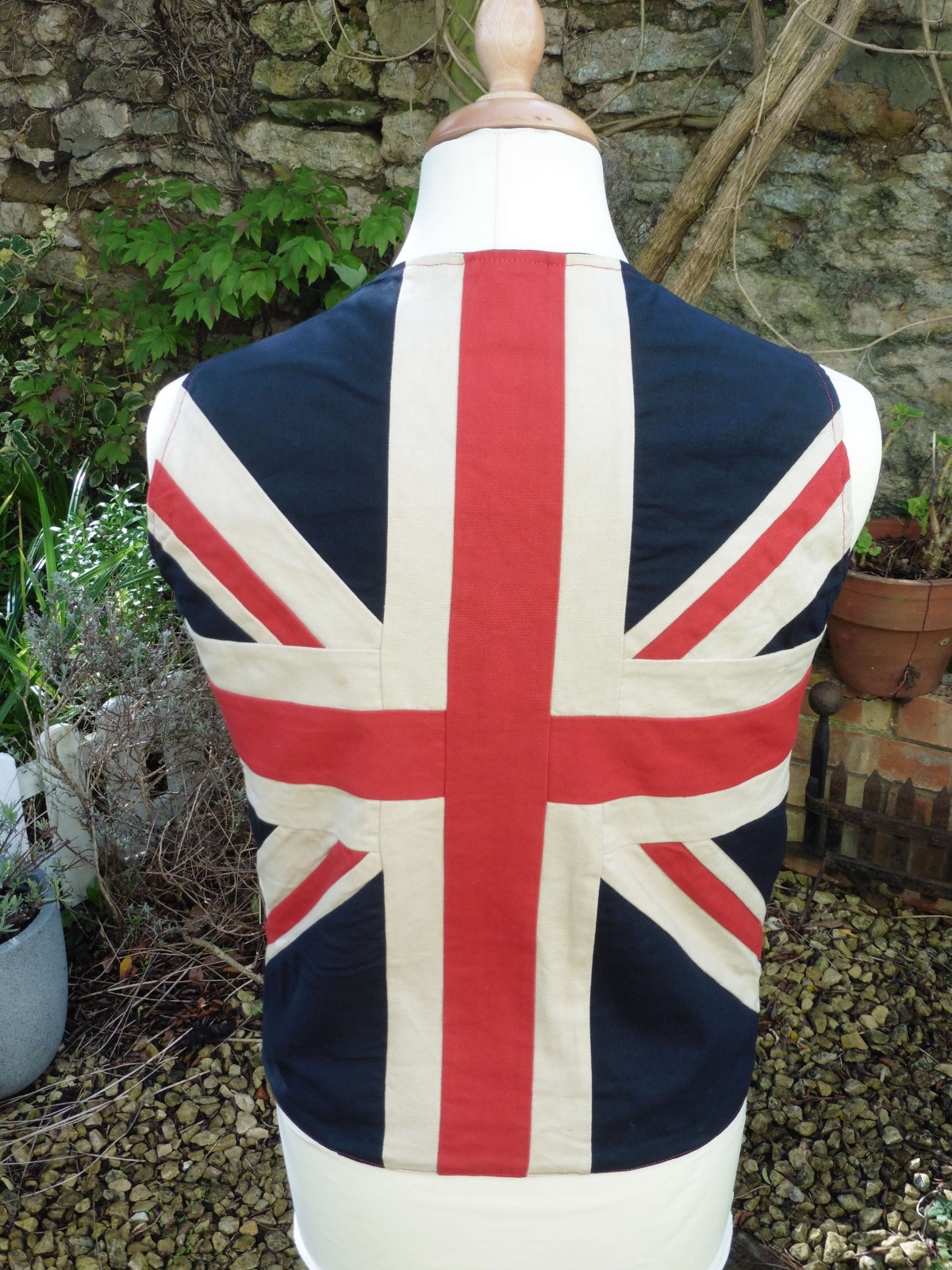 Union Jack Waistcoat in a reversible patriotic design